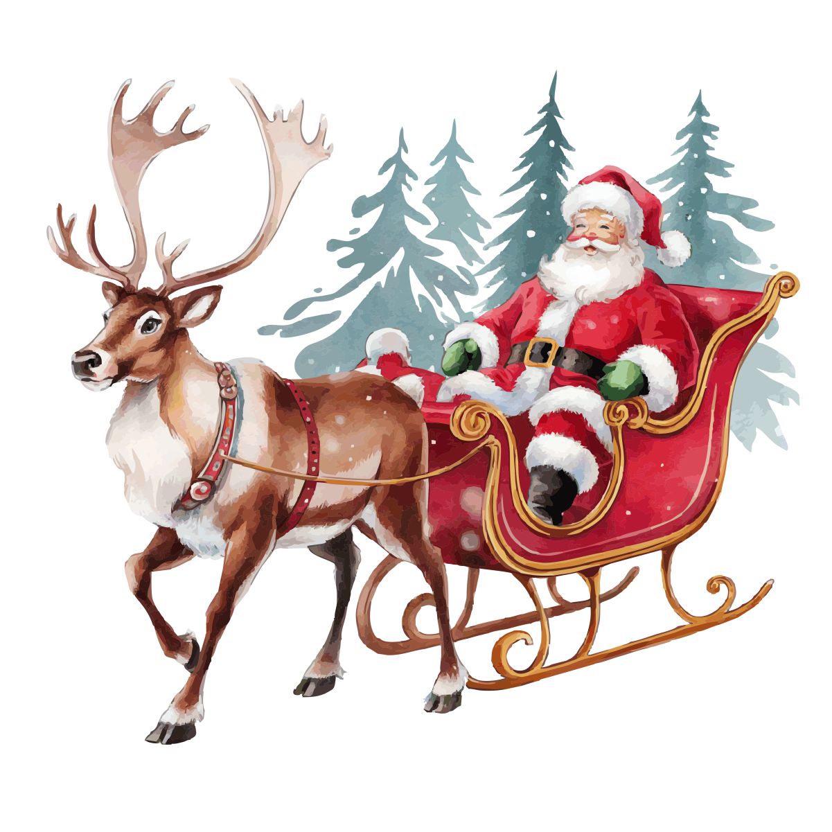 Balts UNISEX džemperis bez kapuces "Ziemassvētku brīnums"