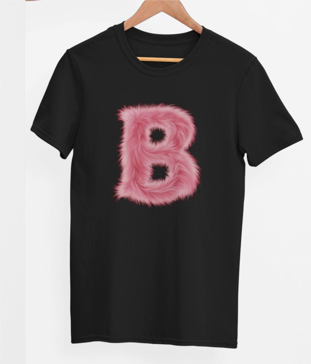 Mustad UNISEX T-särgid "B täht"