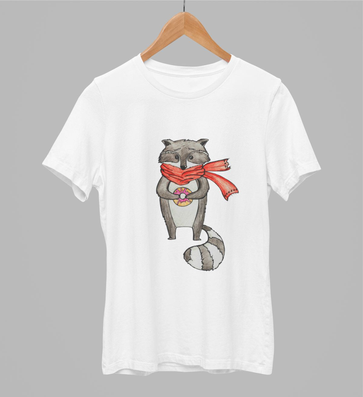 Balti uniseksa T-krekli "āpsis"