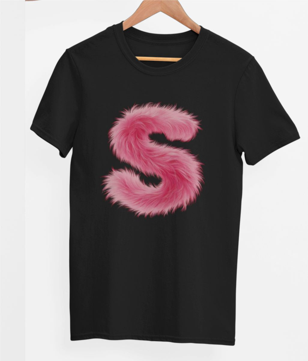 Mustad UNISEX T-särgid "S täht"