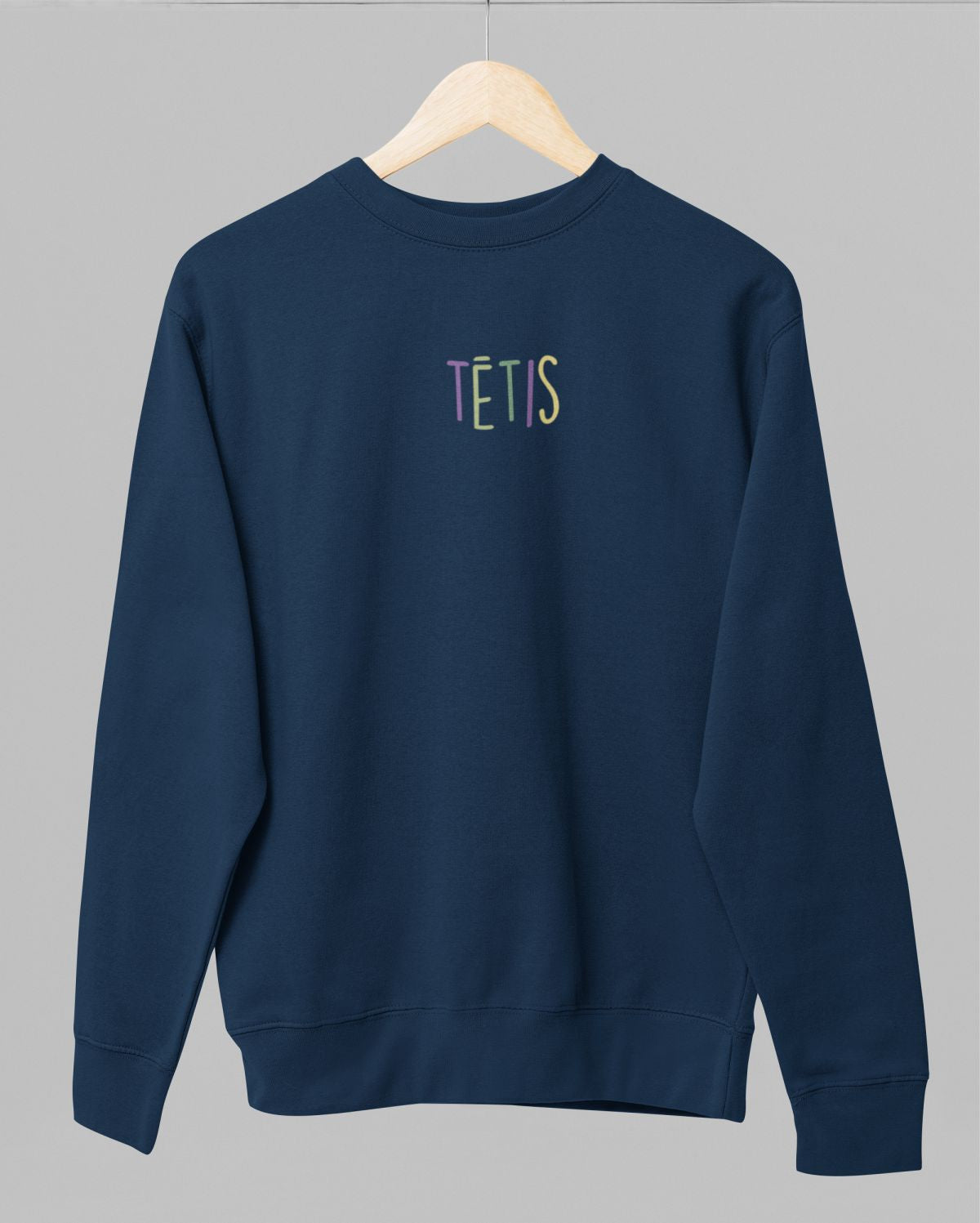 Zils UNISEX džemperis bez kapuces "Tētis"