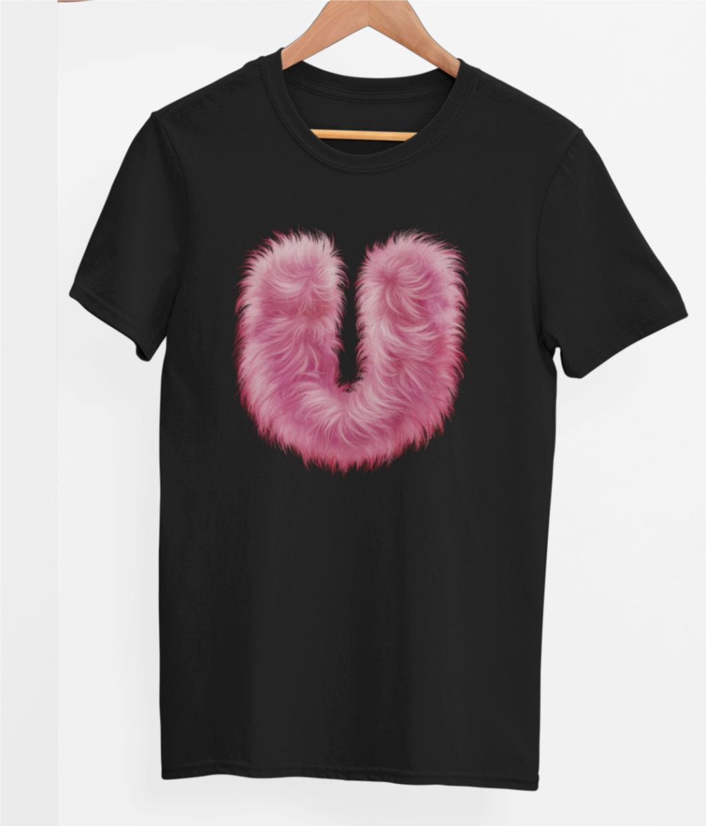 Mustad UNISEX T-särgid "U täht"
