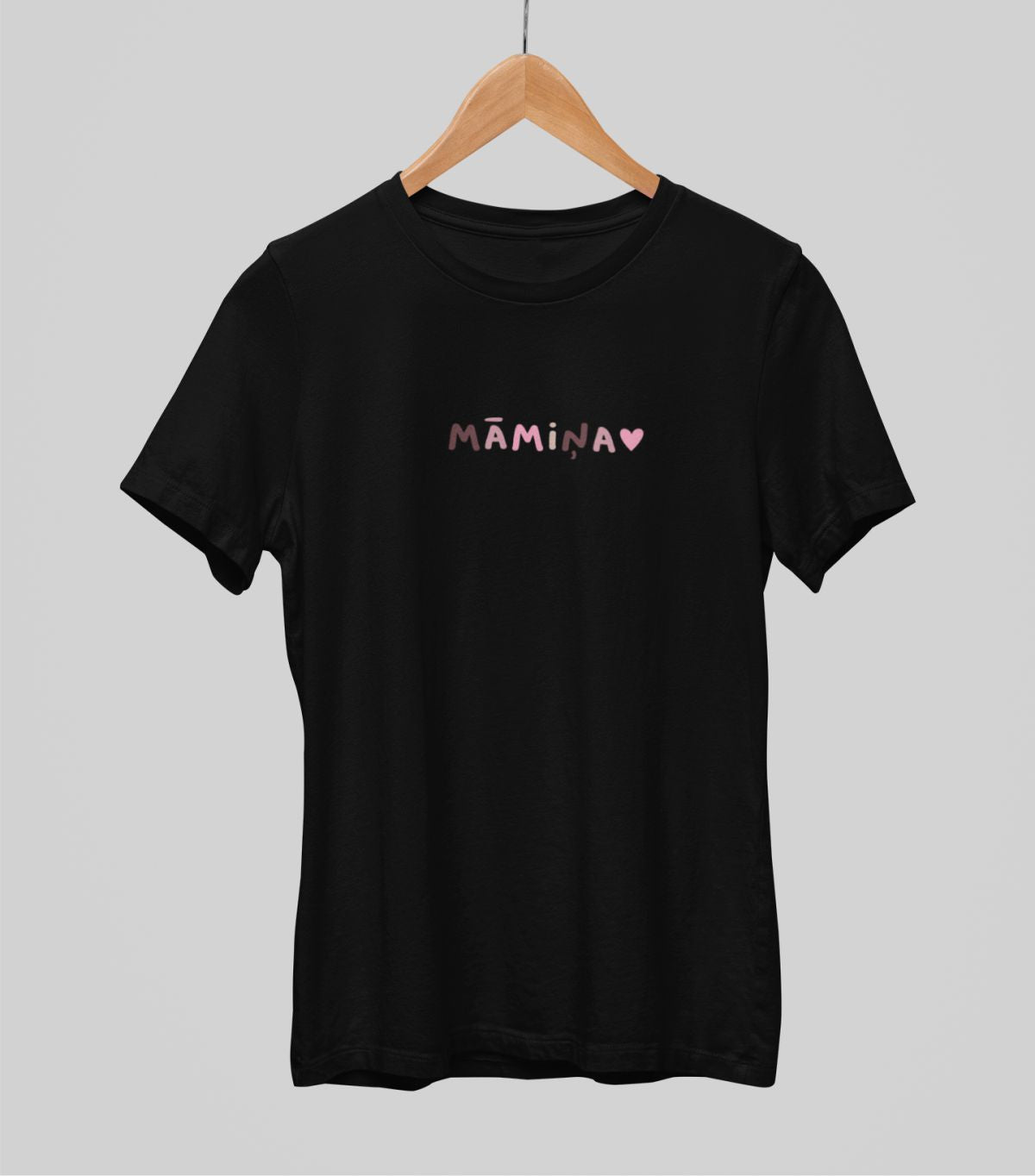 Melni UNISEX krekli "Māmiņa"