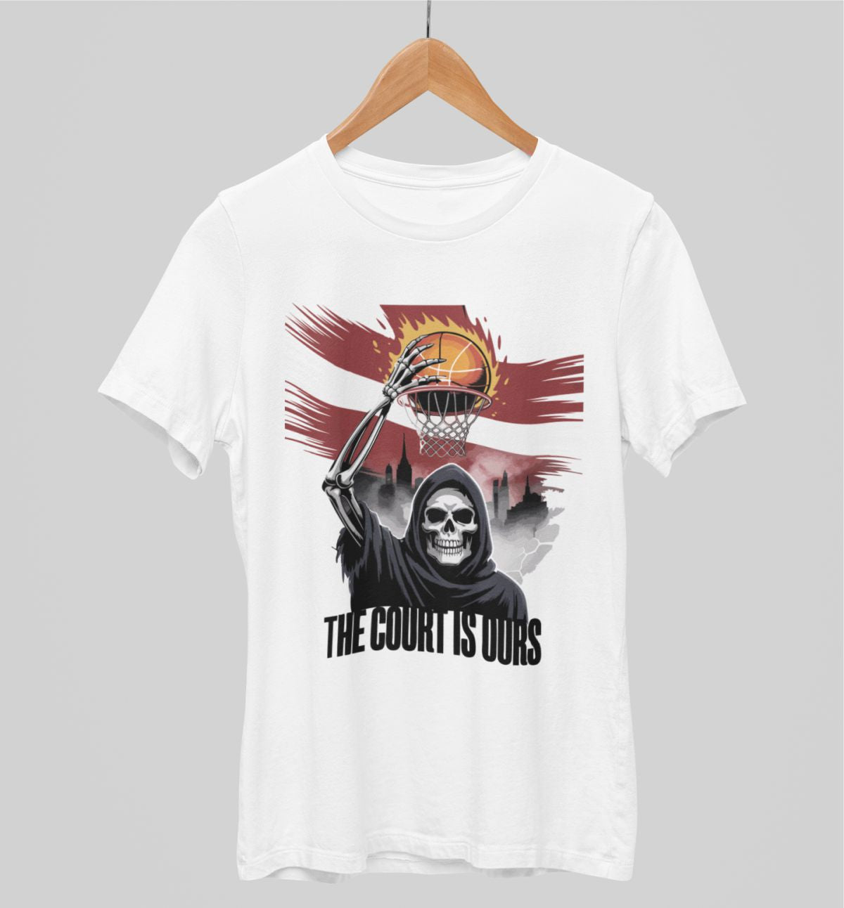 Balti UNISEX krekli "The court is ours"