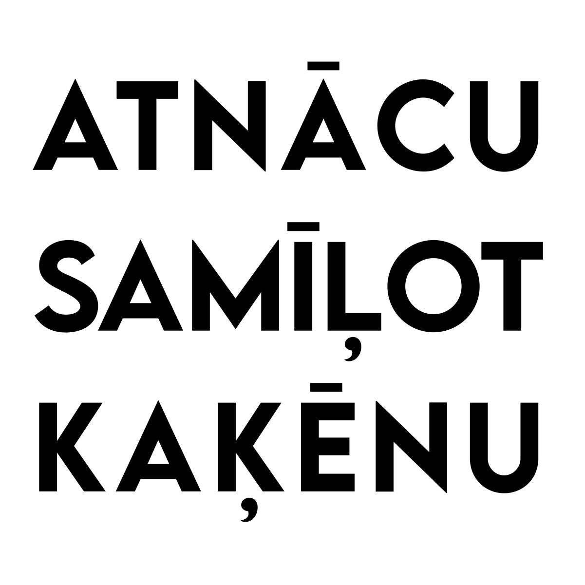 Balti UNISEX krekli "Atnācu samīļot kaķēnu"