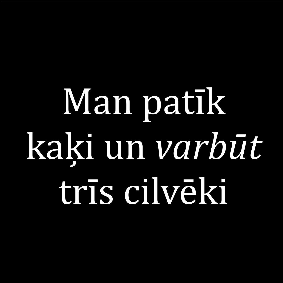 Melns UNISEX džemperis bez kapuces "Man patīk kaķi un varbūt trīs cilvēki"