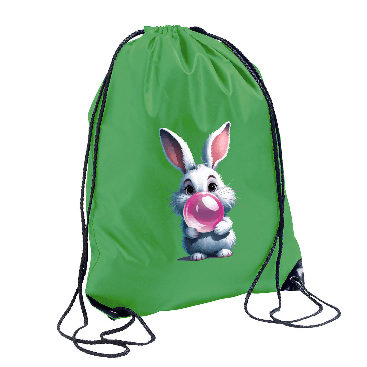 Zaļa sporta mugursoma "Zaķītis"