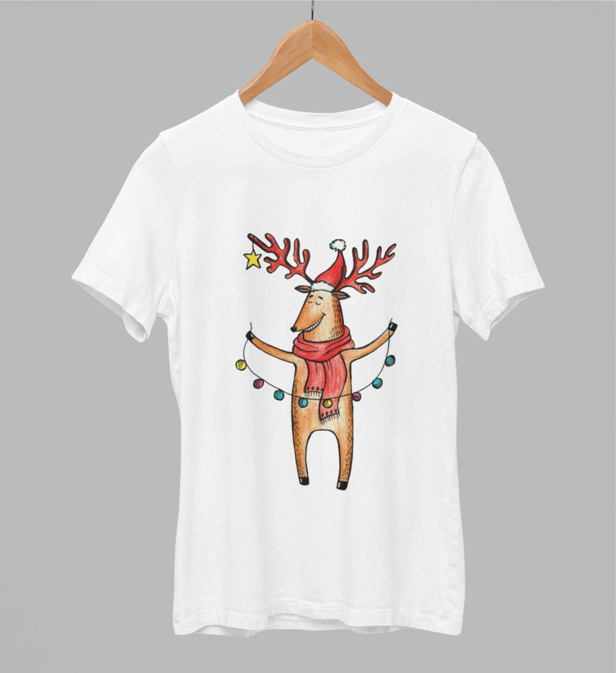 Sarkani uniseksa T-krekli "Alnis"