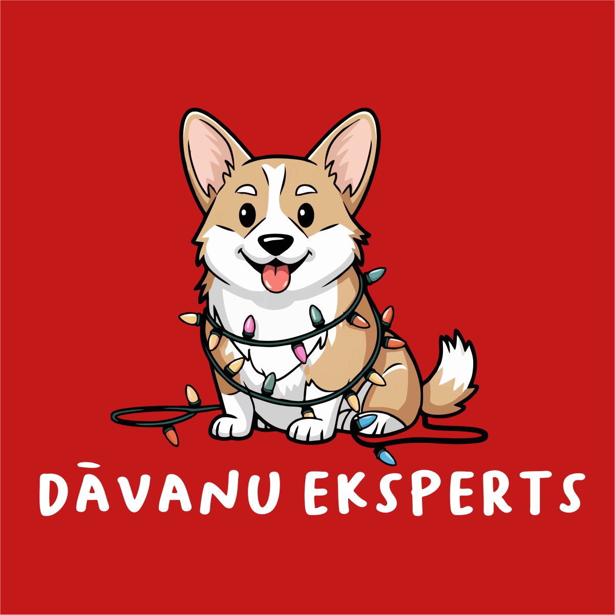 Sarkans UNISEX džemperis bez kapuces "Dāvanu eksperts"