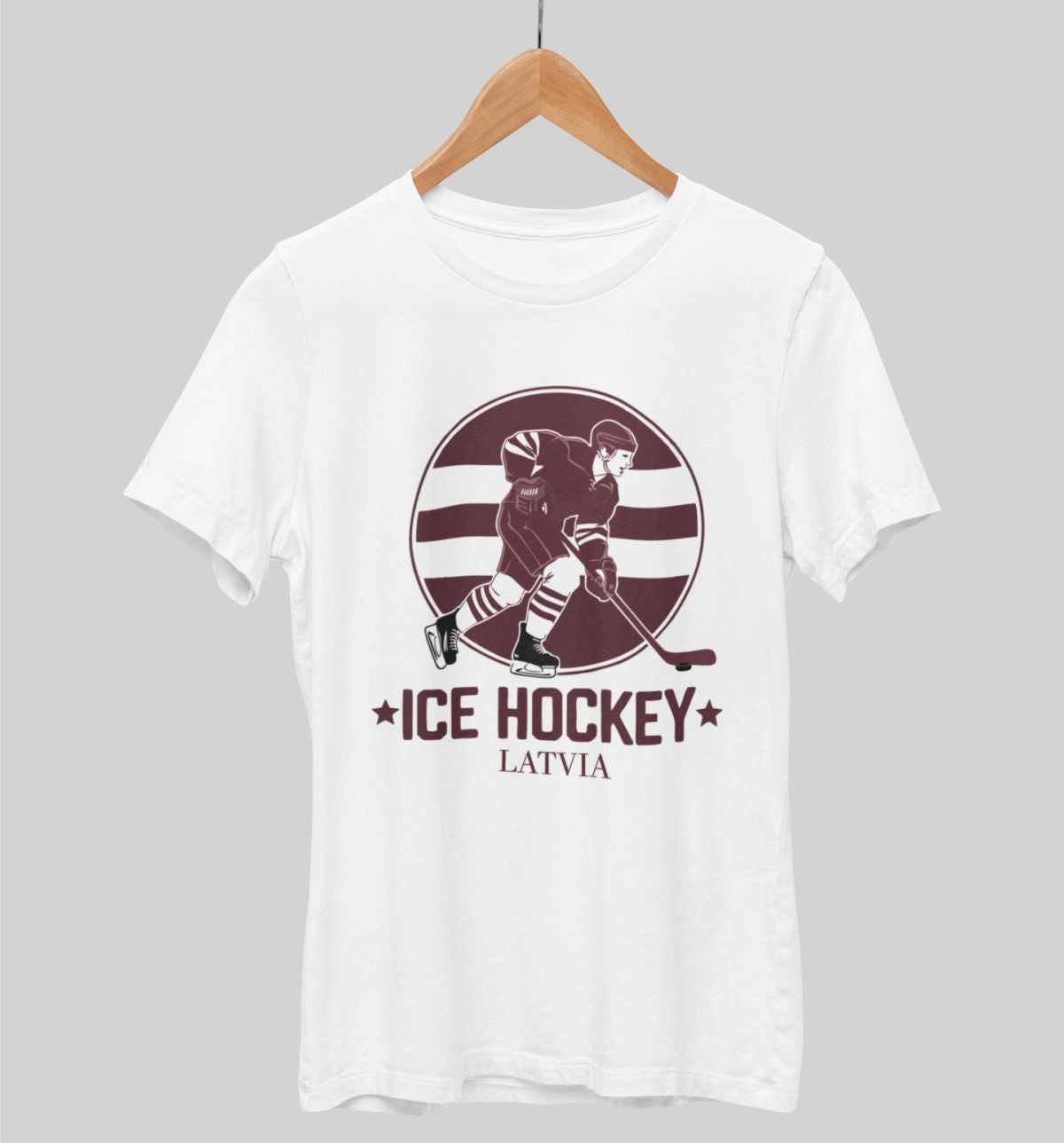 Balti UNISEX krekli "Ice hockey"
