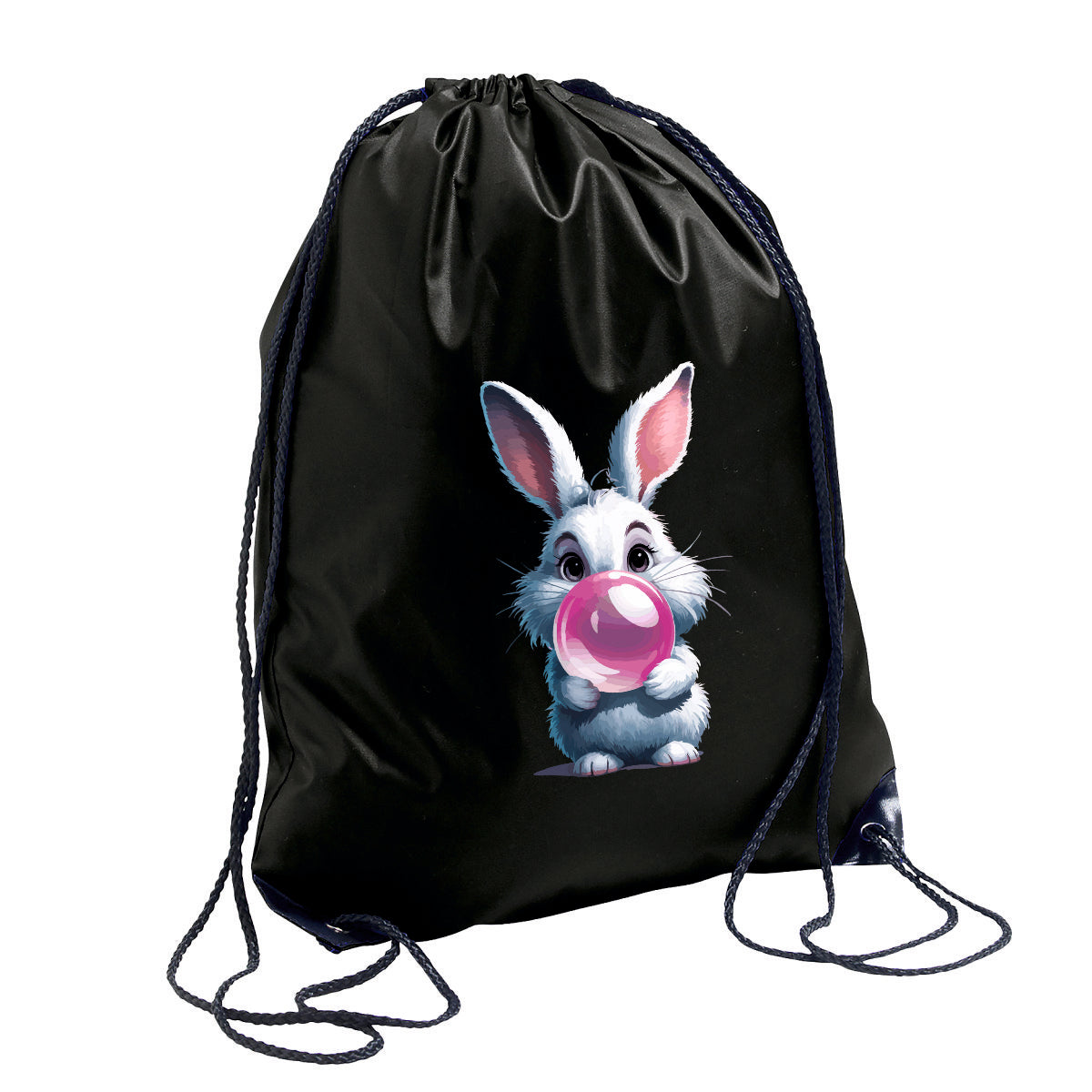 Melnā sporta mugursoma "Zaķītis"