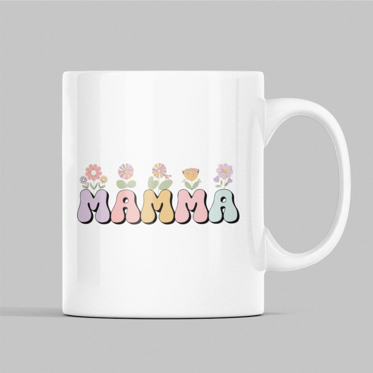 Tase  "Mamma ar puķēm"