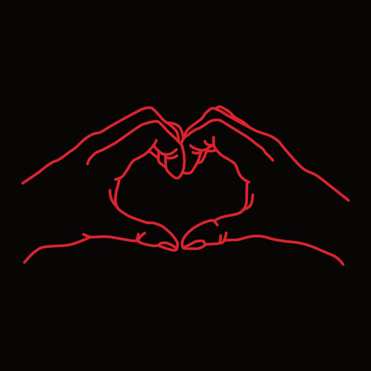 Mustad unisex T-särgid paaridele „Koos“