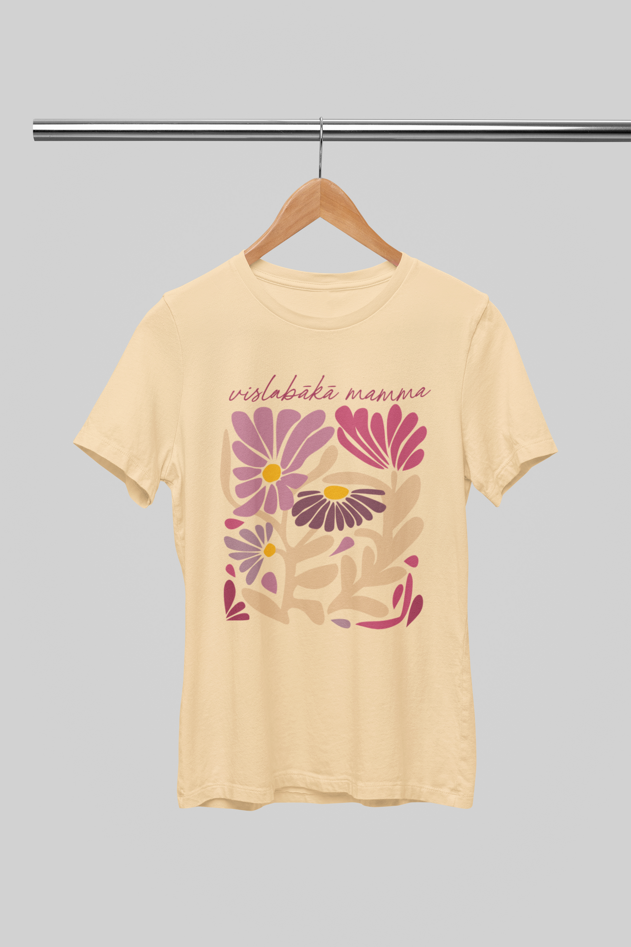 Smilškrāsas UNISEX krekli "Mammas puku darzs"
