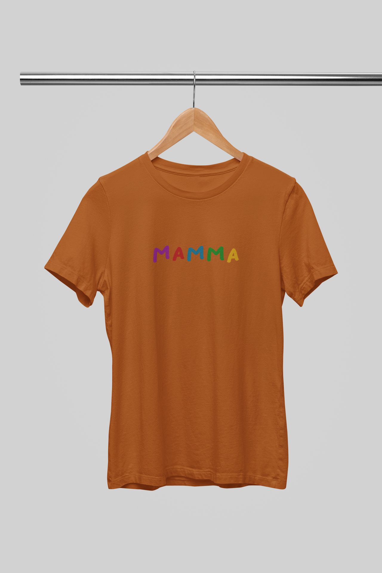 Zemes krāsā UNISEX krekli "Mamma"