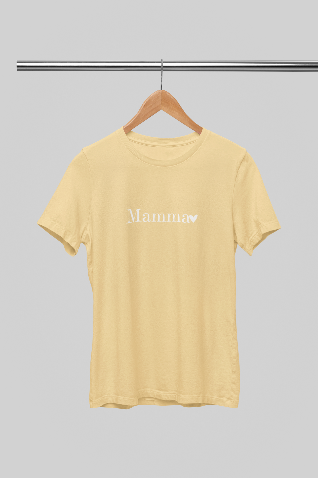 Smilškrāsas UNISEX krekli  "Balta mamma"