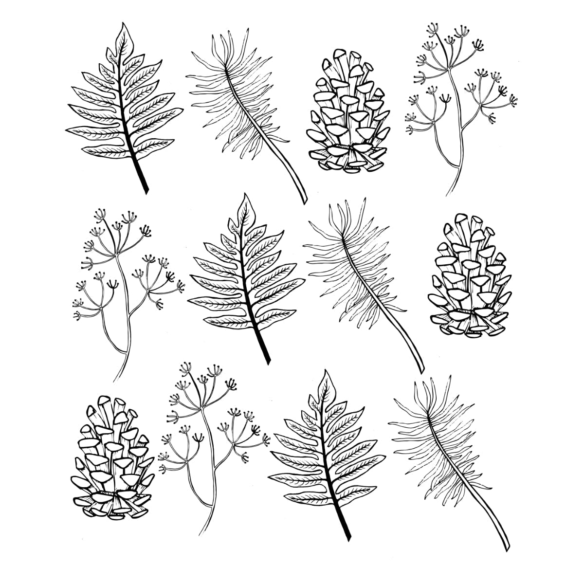 Valge UNISEX T-särk Looduse motiivid